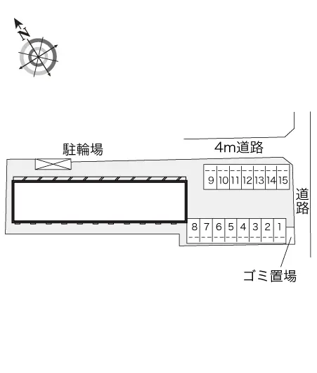 ★手数料０円★彦根市芹川町　月極駐車場（LP）